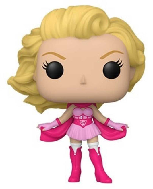 Pop Heroes Bc Awareness Bombshell Supergirl Vinyl Figure - Cadets Toys & Comics
