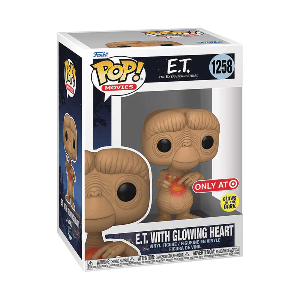 Pop Movies Et 40th Et with(Gw) Heart Vinyl Figure - Cadets Toys & Comics