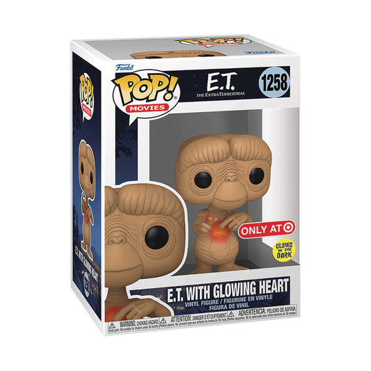 Pop Movies Et 40th Et with(Gw) Heart Vinyl Figure - Cadets Toys & Comics