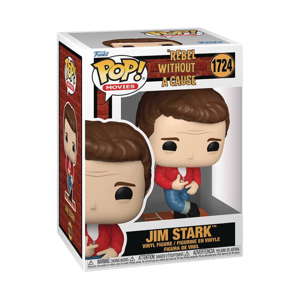 Pop Movies Rebel Without A Cause Jim Stark Vinyl Figure - Cadets Toys & Comics