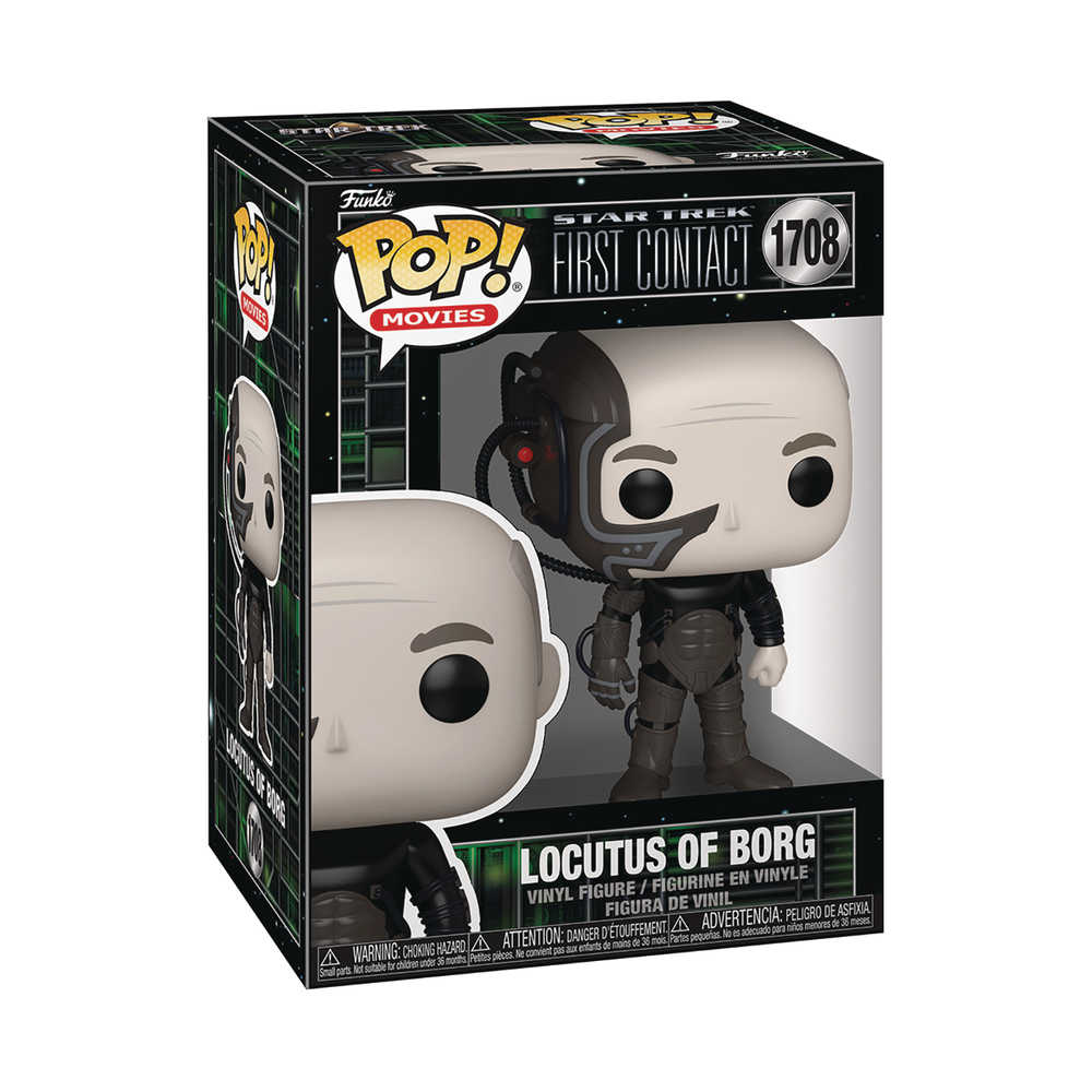 Pop Movies Star Trek First Contact Picard Borg Figure - Cadets Toys & Comics