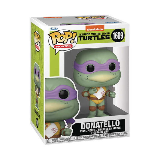 Pop Movies Teenage Mutant Ninja Turtles Donatello W Napkin Vinyl Figure - Cadets Toys & Comics