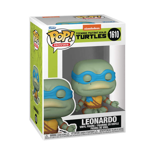 Pop Movies Teenage Mutant Ninja Turtles Leonardo Meditating Vinyl Figure - Cadets Toys & Comics