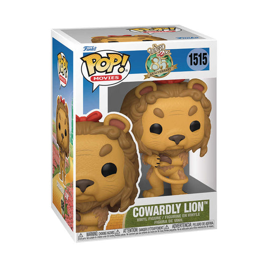 Pop Movies Wizard Of Oz Cowardly Lion W Ch Fl Vinyl Figure - Cadets Toys & Comics