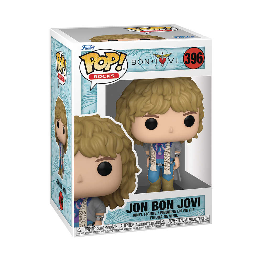 Pop Rocks Bon Jovi 1980s Vinyl Figure - Cadets Toys & Comics