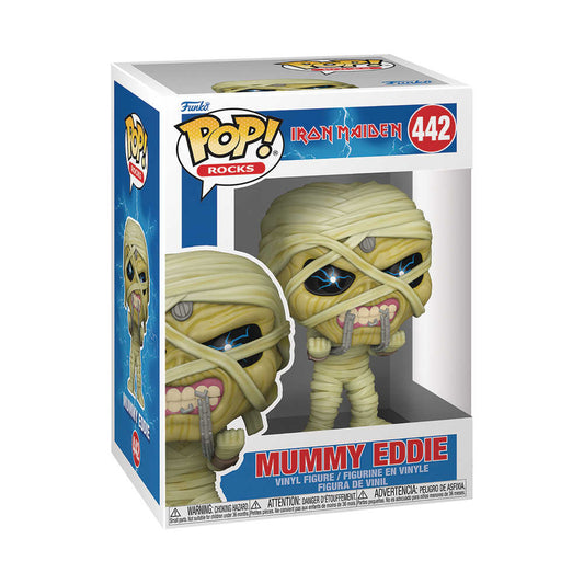 Pop Rocks Iron Maiden Eddie Mummy Figure - Cadets Toys & Comics