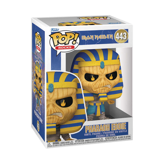 Pop Rocks Iron Maiden Pharoah Figure - Cadets Toys & Comics