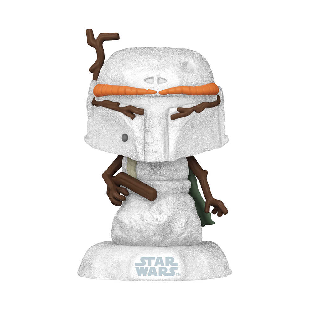 Pop Star Wars Holiday Boba Fett Snowman Vinyl Figure - Cadets Toys & Comics