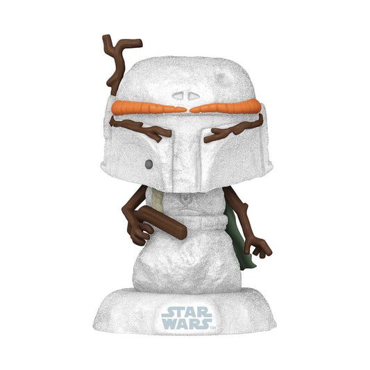 Pop Star Wars Holiday Boba Fett Snowman Vinyl Figure - Cadets Toys & Comics