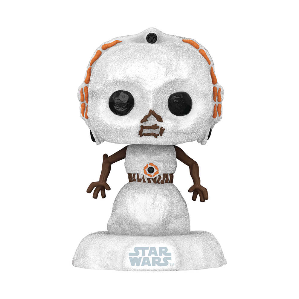 Pop Star Wars Holiday C - 3po Snowman Vinyl Figure - Cadets Toys & Comics