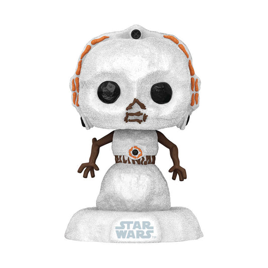 Pop Star Wars Holiday C - 3po Snowman Vinyl Figure - Cadets Toys & Comics