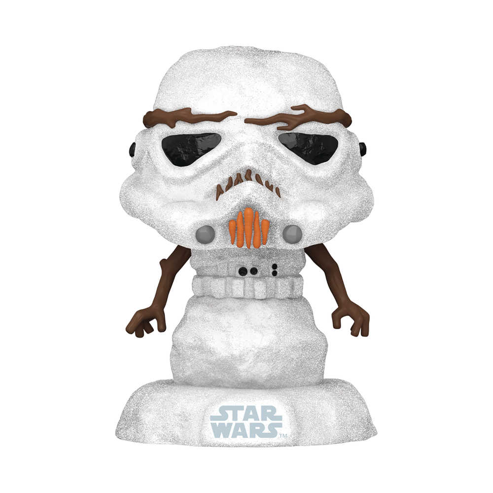 Pop Star Wars Holiday Stormtrooper Snowman Vinyl Figure - Cadets Toys & Comics