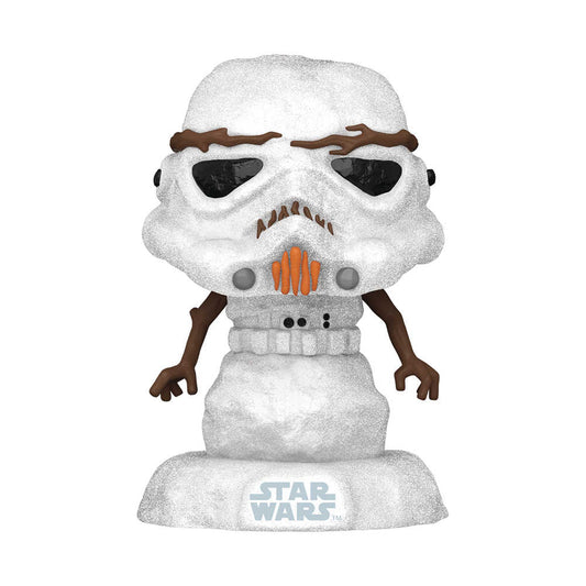 Pop Star Wars Holiday Stormtrooper Snowman Vinyl Figure - Cadets Toys & Comics