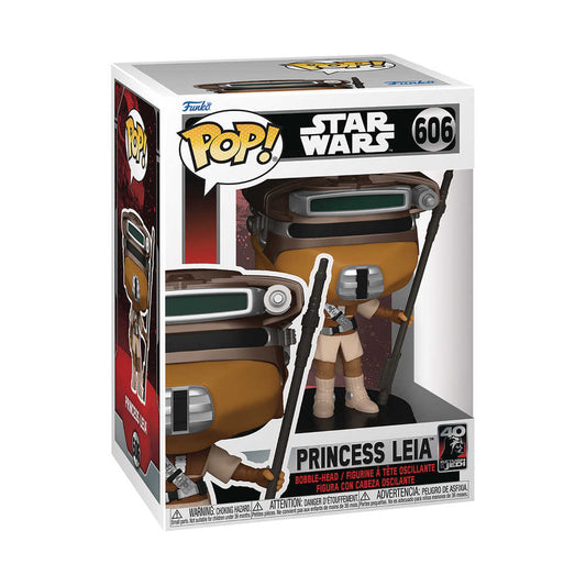 Pop Star Wars Return Of The Jedi 40th Leia Boushh Vinyl Figure (C - Cadets Toys & Comics