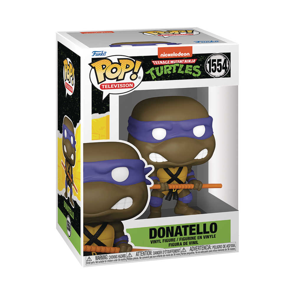 Pop TV Teenage Mutant Ninja Turtles S4 Donatello Vinyl Figure - Cadets Toys & Comics