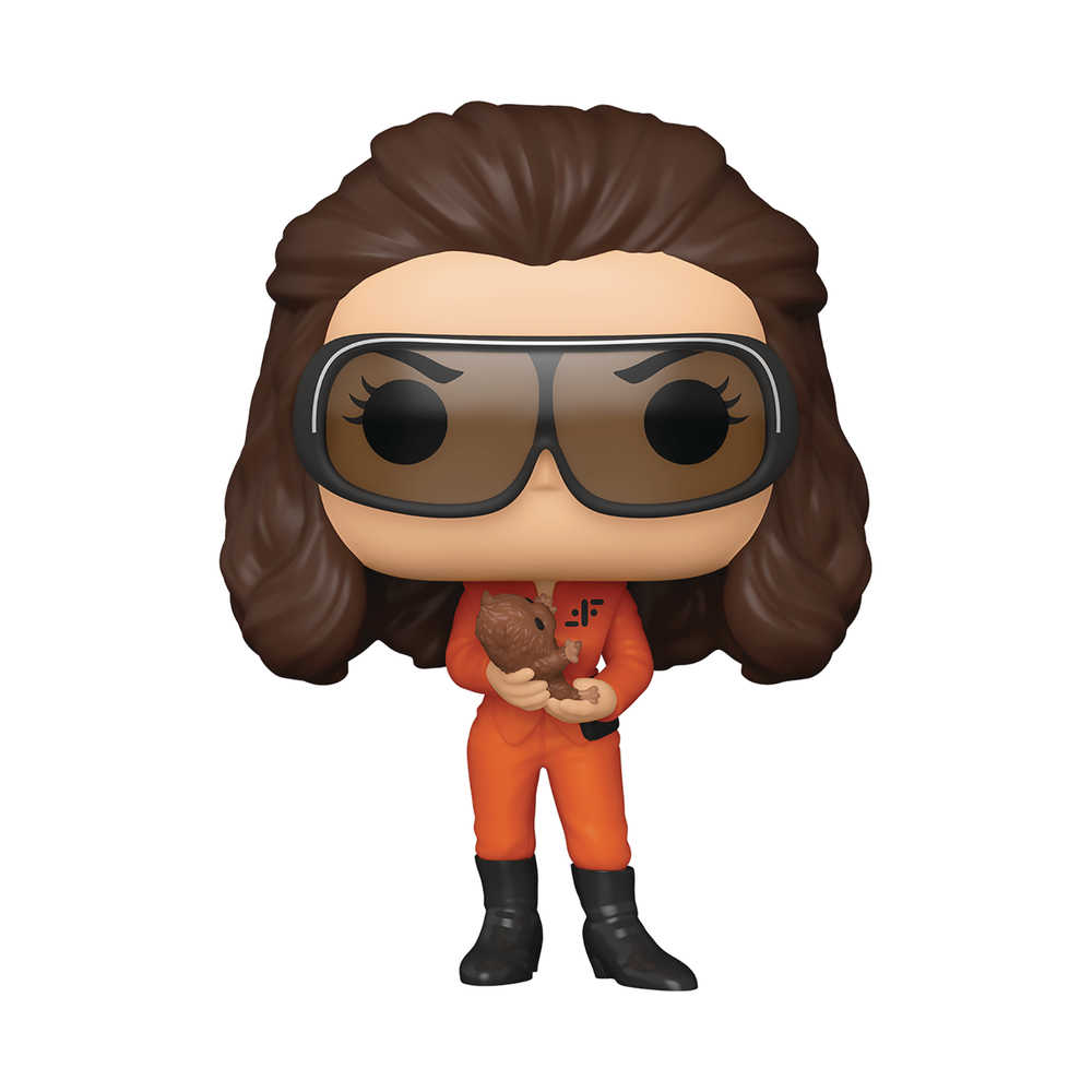 Pop TV V Diana In Glasses with Rodent Vinyl Figure - Cadets Toys & Comics