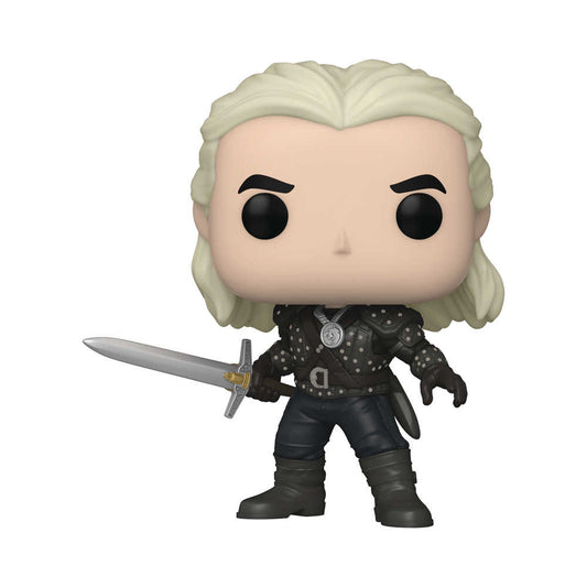 Pop TV Witcher Geralt with Chase Vinyl Figure - Cadets Toys & Comics