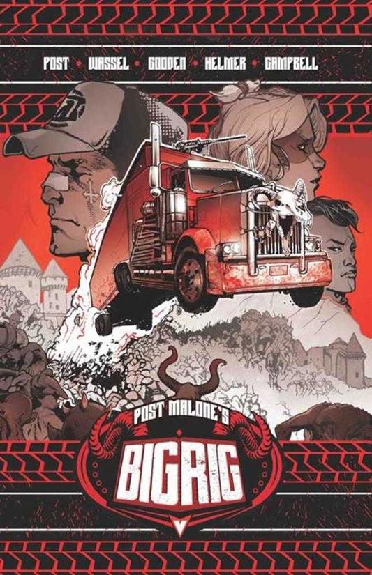 Post Malones Big Rig TPB Volume 01 Direct Market Exclusive Cover (Mature) - Cadets Toys & Comics