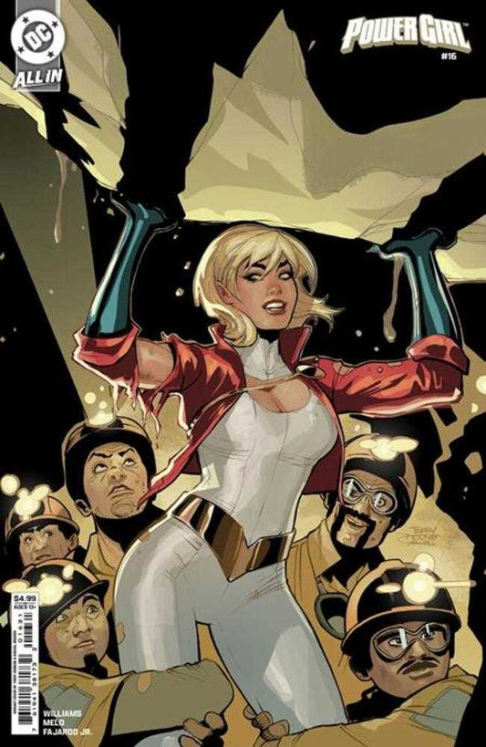 Power Girl 16 Cover C Terry Dodson & Rachel Dodson Card Stock Variant - Cadets Toys & Comics