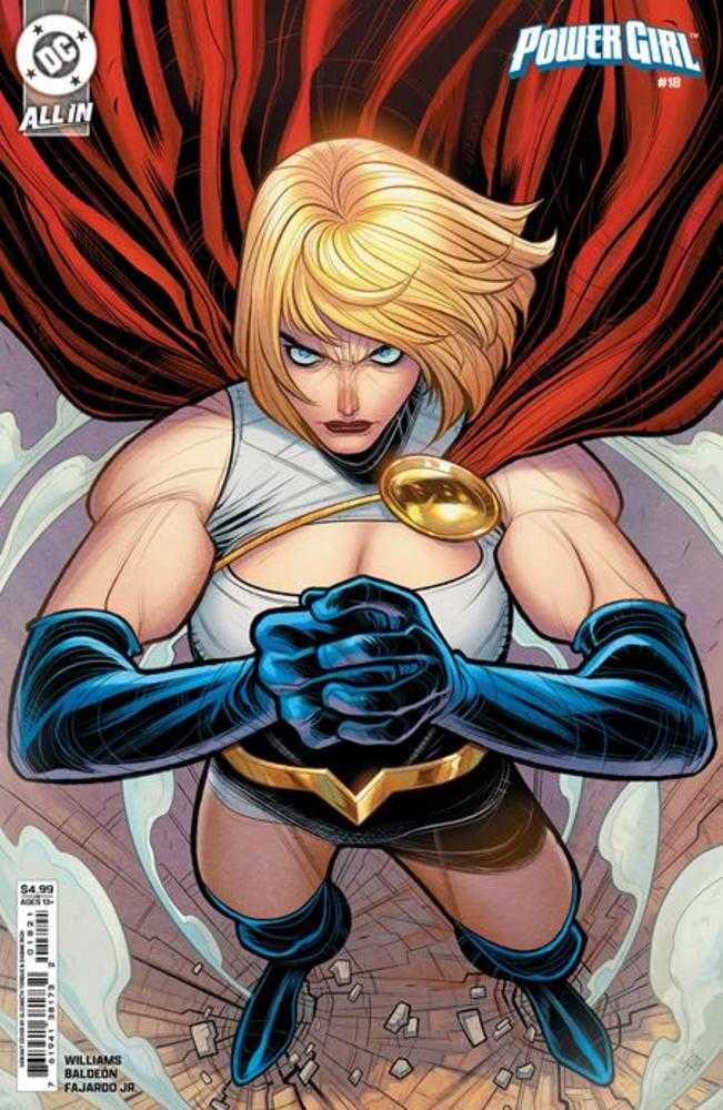 Power Girl 18 Cover B Elizabeth Torque Card Stock Variant - Cadets Toys & Comics
