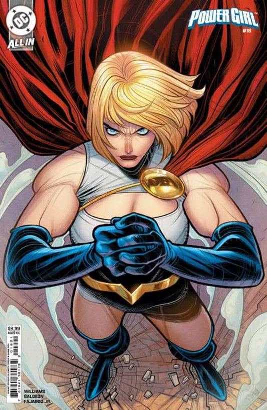 Power Girl 18 Cover B Elizabeth Torque Card Stock Variant - Cadets Toys & Comics