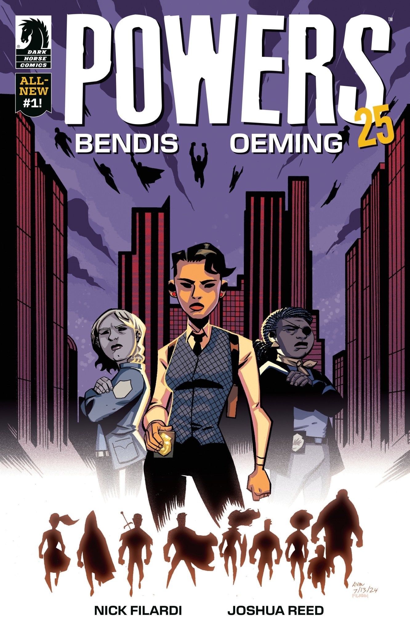 Powers 25 #1 (Portada A) (Michael Avon Oeming)