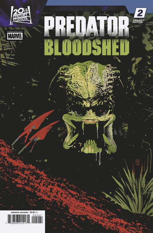 Predator: Bloodshed 2 Andrea Sorrentino Variant - Cadets Toys & Comics