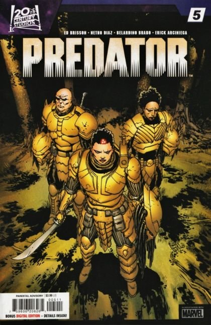Predator (Marvel Comics), Vol. 2 #5 (Giuseppe Camuncoli Regular)