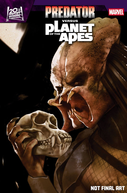 Predator vs. The Planet Of The Apes 1 Ben Oliver Foil Variant - Cadets Toys & Comics