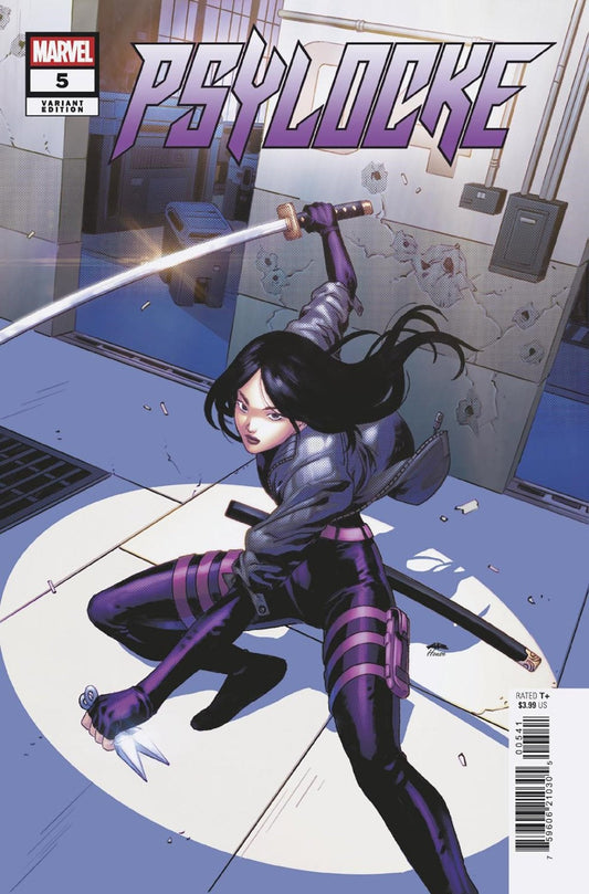 Psylocke 5 Anand Ramcheron Variant - Cadets Toys & Comics