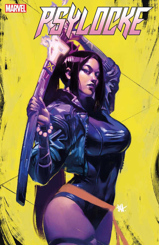 Psylocke 5 Ben Harvey Psylocke Variant - Cadets Toys & Comics
