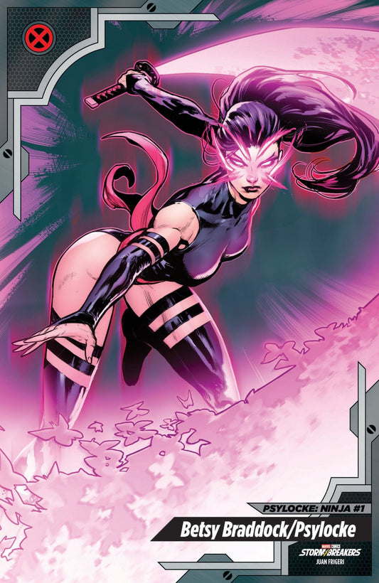 Psylocke: Ninja 1 Juan Frigeri X - Men Trading Card Variant - Cadets Toys & Comics
