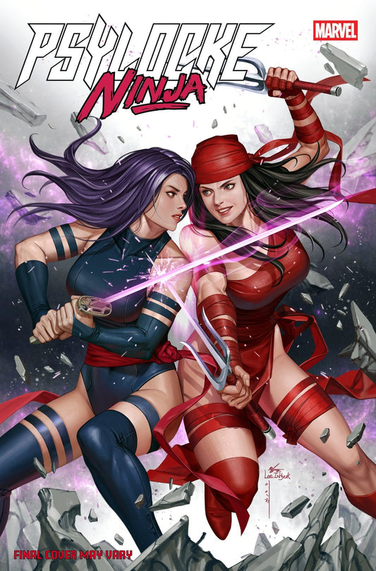 Psylocke: Ninja 2 Inhyuk Lee Versus Elektra Variant - Cadets Toys & Comics