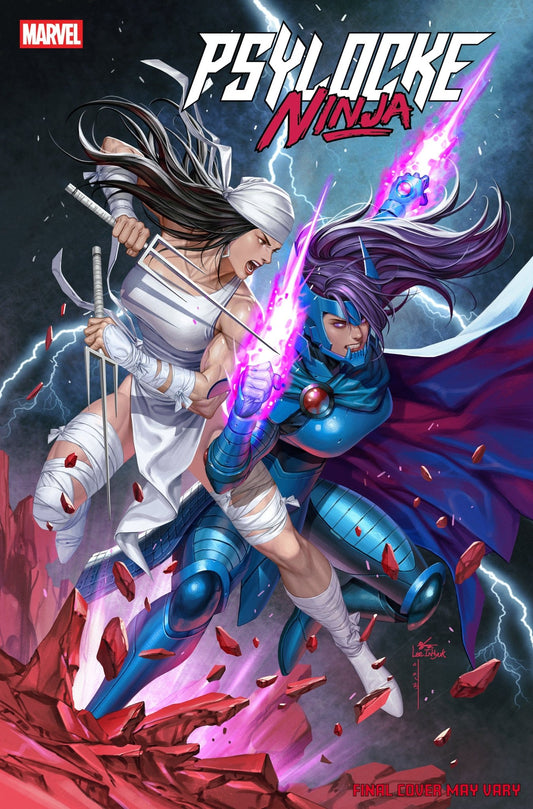 Psylocke: Ninja 5 Inhyuk Lee Versus Elektra Variant - Cadets Toys & Comics