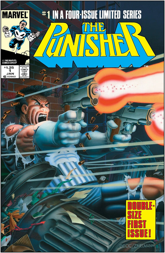 Punisher 1 Facsimile Edition Foil Variant - Cadets Toys & Comics