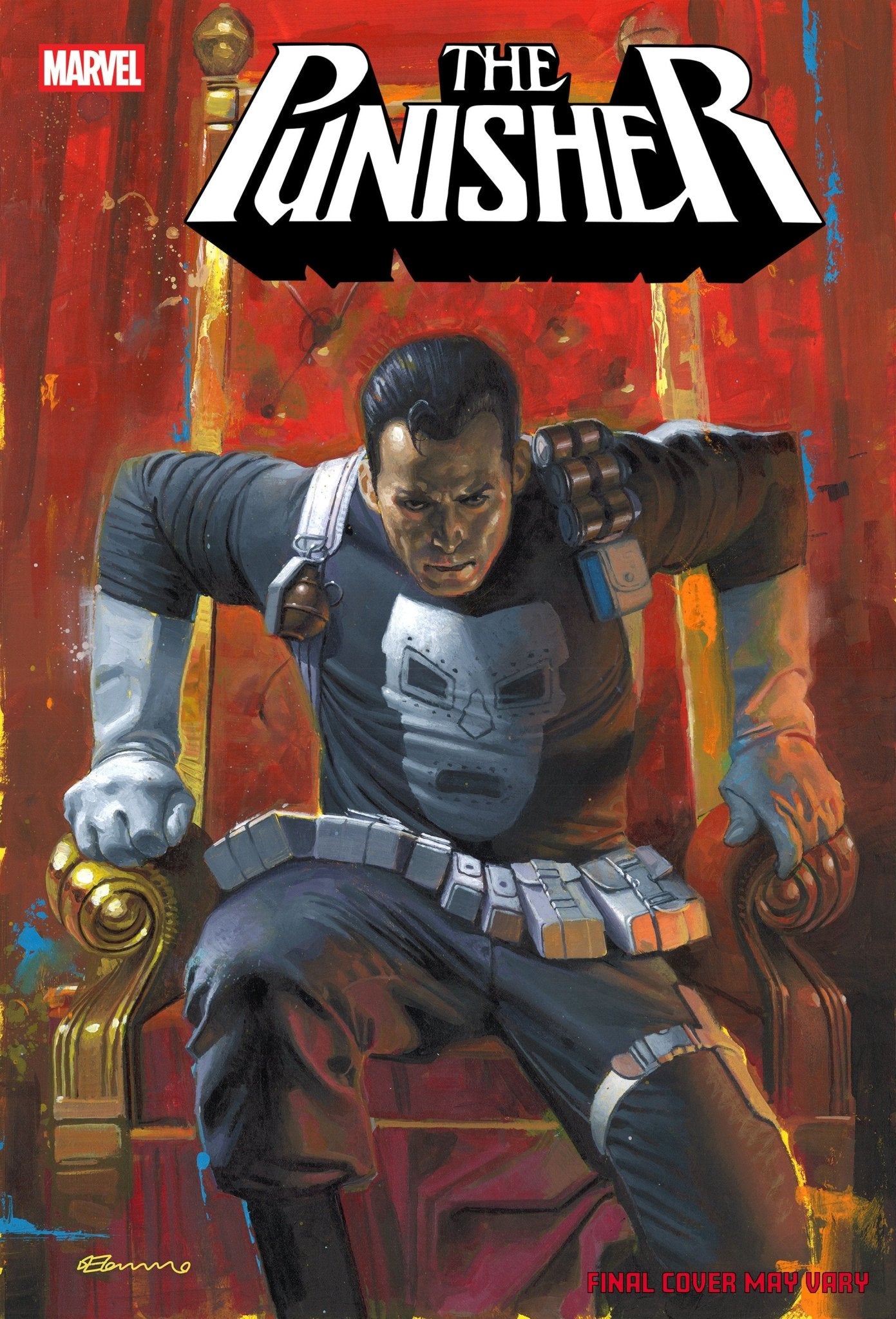 Punisher 2 Fabrizio De Tommaso Doom Homage Variant - Cadets Toys & Comics