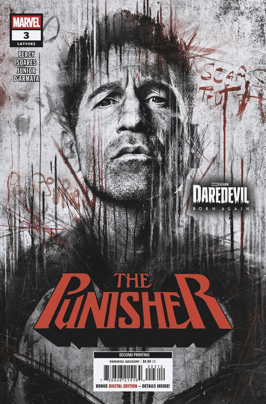Punisher 3 Marvel Television 2nd Printing Variant - Cadets Toys & Comics