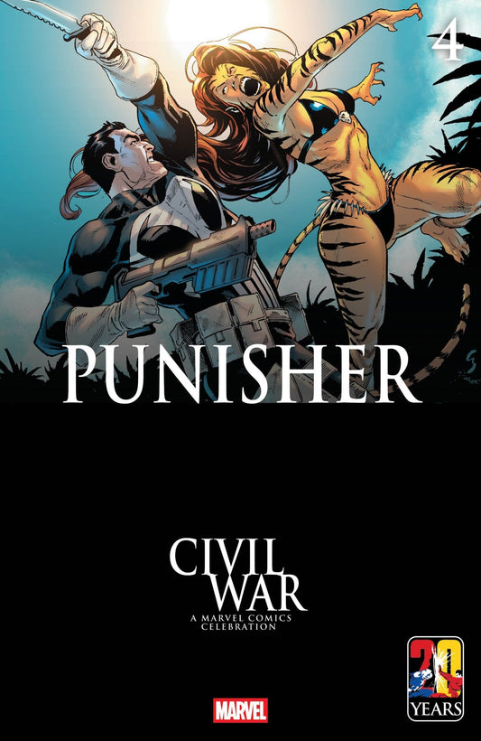 Punisher 4 Geoff Shaw Civil War Celebration Variant - Cadets Toys & Comics