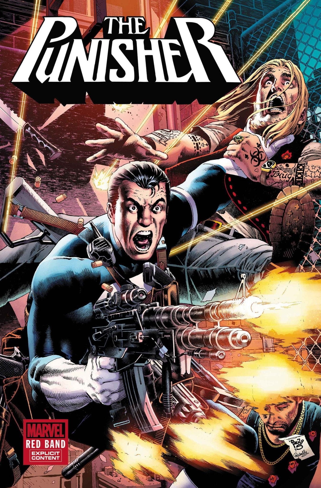 Punisher: Banda Roja #2 Variante Paulo Siqueira [Polybagged]