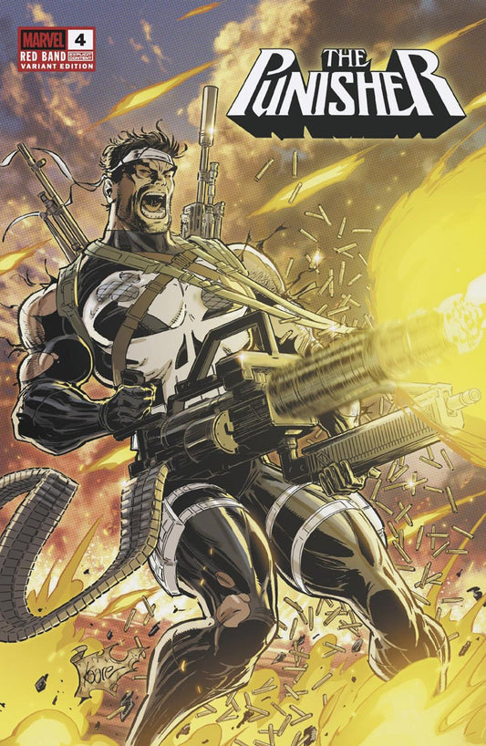 Punisher: Red Band 4 Kaare Andrews Variant [Polybagged] - Cadets Toys & Comics