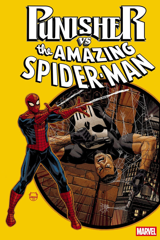Punisher vs. Spider-Man 1 Dave Johnson Foil Variant - Cadets Toys & Comics
