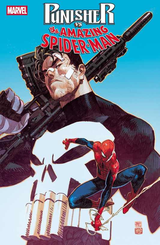 Punisher vs. Spider-Man 1 Dike Ruan Variant - Cadets Toys & Comics