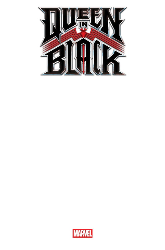 Queen In Black 1 Blank Cover Variant [Qib] - Cadets Toys & Comics