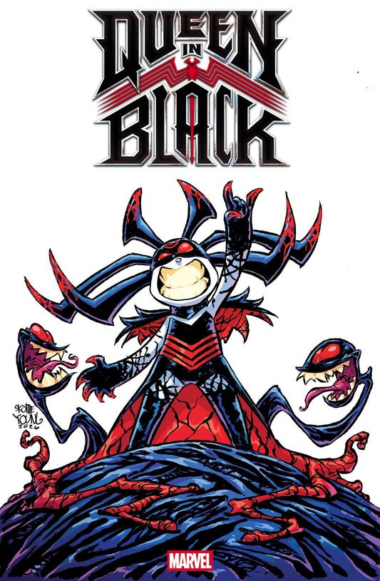 Queen In Black 1 Skottie Young Variant [Qib] - Cadets Toys & Comics