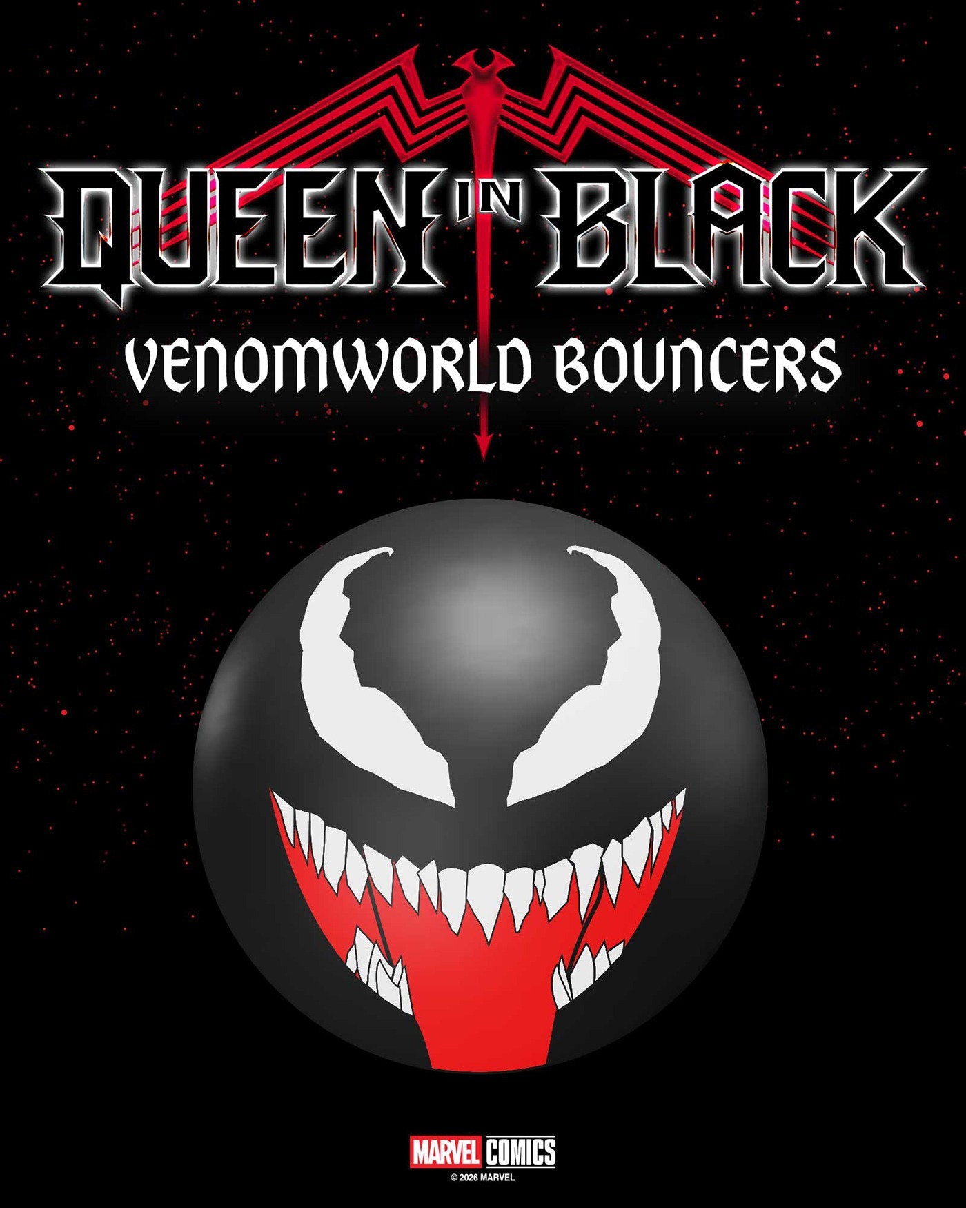 Queen In Black 1 Venomworld Bouncers [Bundles Of 5] - Cadets Toys & Comics