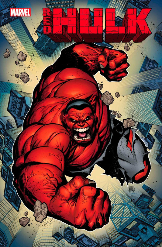 Red Hulk 1 Adam Kubert Foil Variant [Doom] - Cadets Toys & Comics