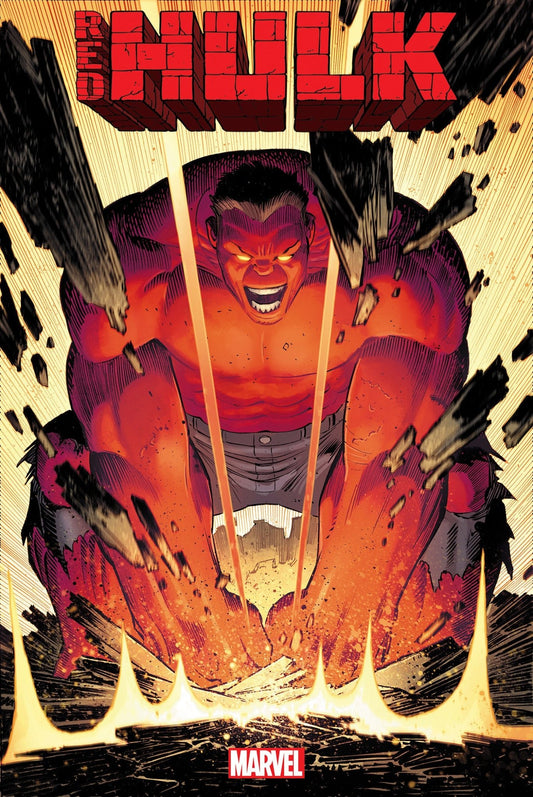 Red Hulk 1 John Romita Jr. Variant [Doom] - Cadets Toys & Comics