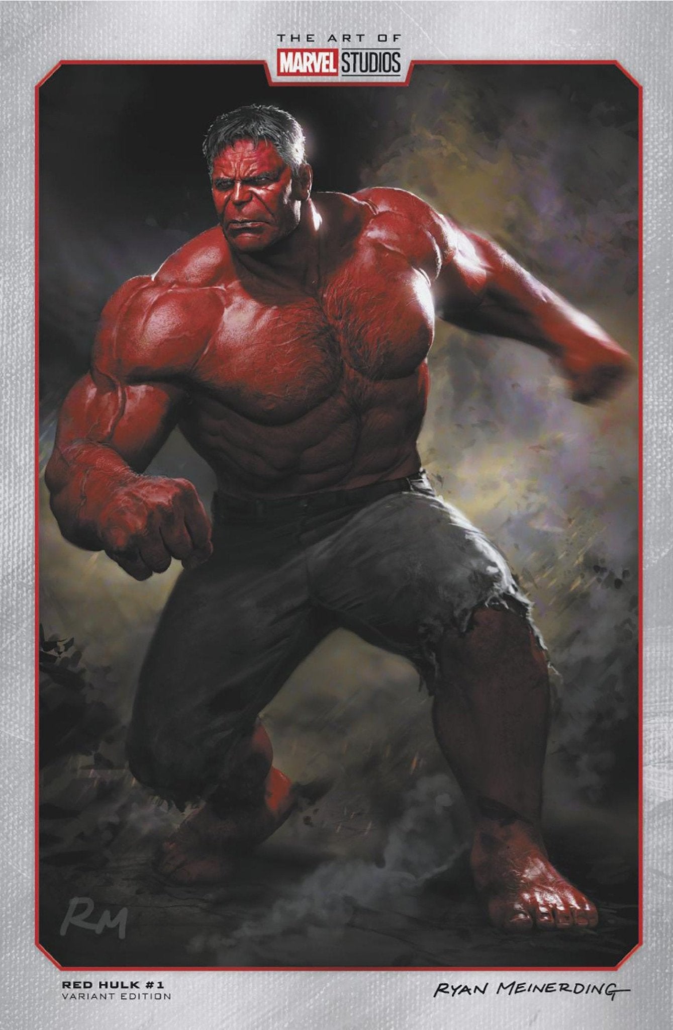Red Hulk 1 Marvel Studios Variant [Doom] - Cadets Toys & Comics