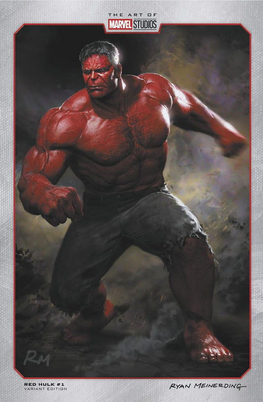 Red Hulk 1 Marvel Studios Variant [Doom] - Cadets Toys & Comics