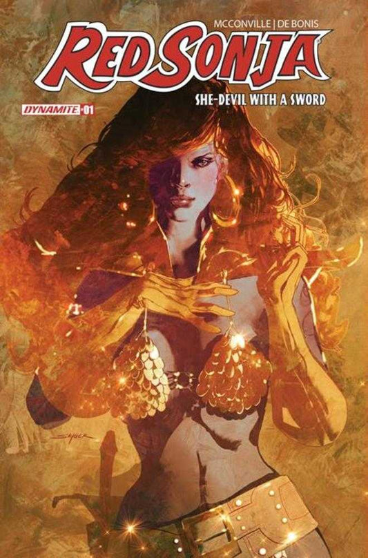 Red Sonja She Devil With A Sword 1 Cover A Stuart Sayger - Cadets Toys & Comics